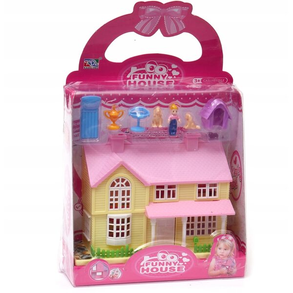 Dromedar-Puppenhaus 29 cm mit Zubehör und einer Figur – Spielzeug für Kinder ab 3 Jahren