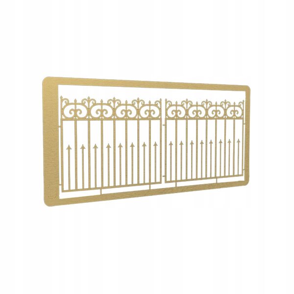 3D-Modell Messingtüren im Maßstab 1:35 für DIY-Dioramen, Stil C