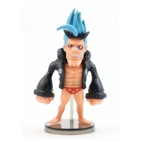 Комплект от 6 колекционерски фигурки Luffy от една част 5-9 cm Bandai OWL