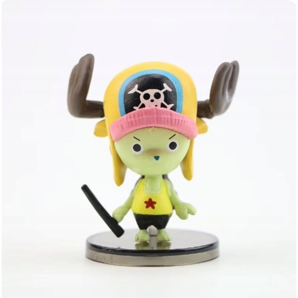 Комплект от 6 колекционерски фигурки Luffy от една част 5-9 cm Bandai OWL