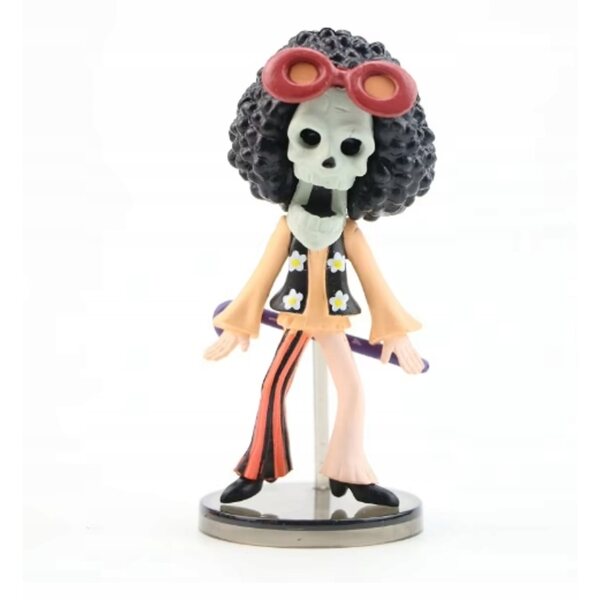Комплект от 6 колекционерски фигурки Luffy от една част 5-9 cm Bandai OWL