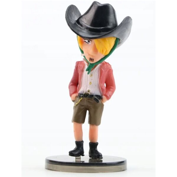 Комплект от 6 колекционерски фигурки Luffy от една част 5-9 cm Bandai OWL