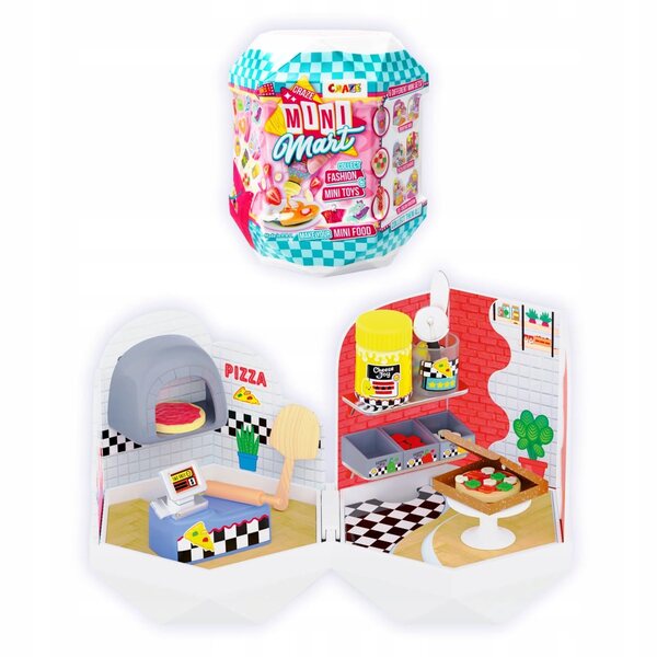 Craze Mini Mart Mix - Miniatura Casa per Bambole con Accessori in 6 Modelli