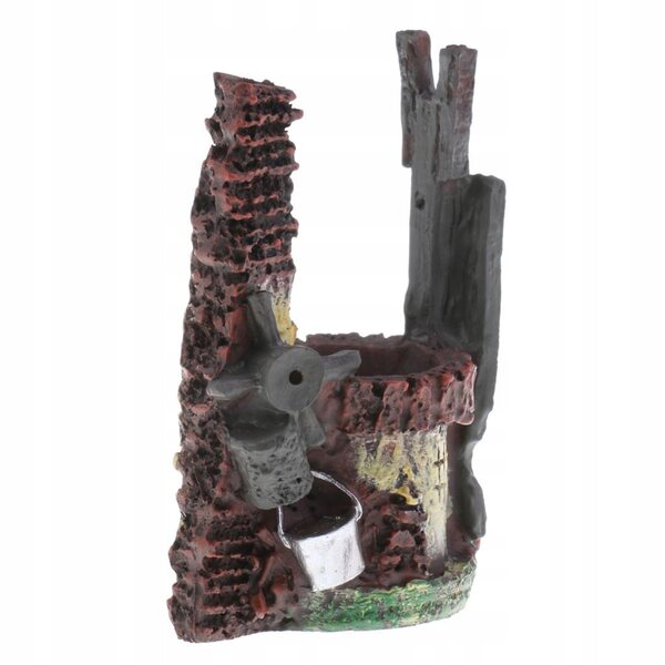 Brunnenmodell aus Harz für Diorama, Landschaftszubehör 6x3,8x8 cm