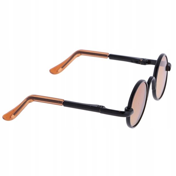 Legierungs-Rundrahmen-BJD-Puppenbrille für SD-, MSD- und YOSD-Modelle
