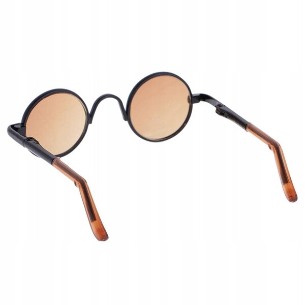 Legierungs-Rundrahmen-BJD-Puppenbrille für SD-, MSD- und YOSD-Modelle