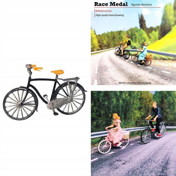 Figurine Miniature Realistiche 1:64 in Resina - Modellini Persone Colorate