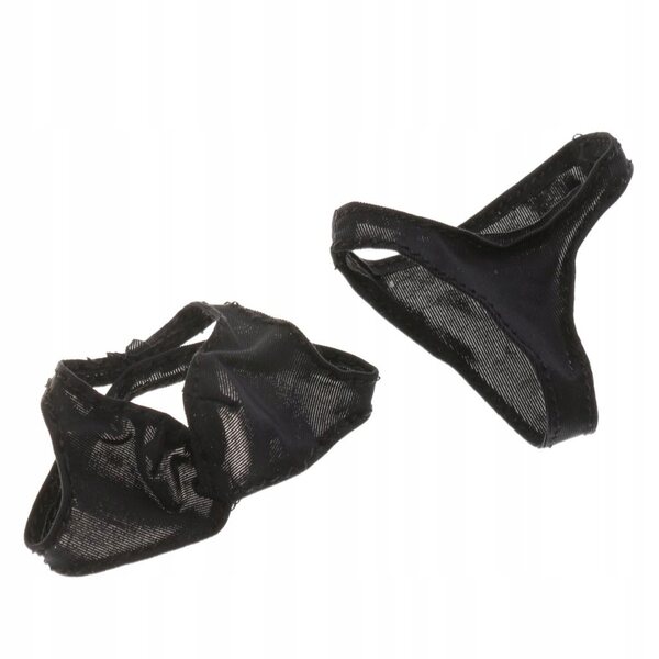 1:6 Schwarzes Bikini-Set für 12 Zoll große weibliche Figur – Action-Kleidung