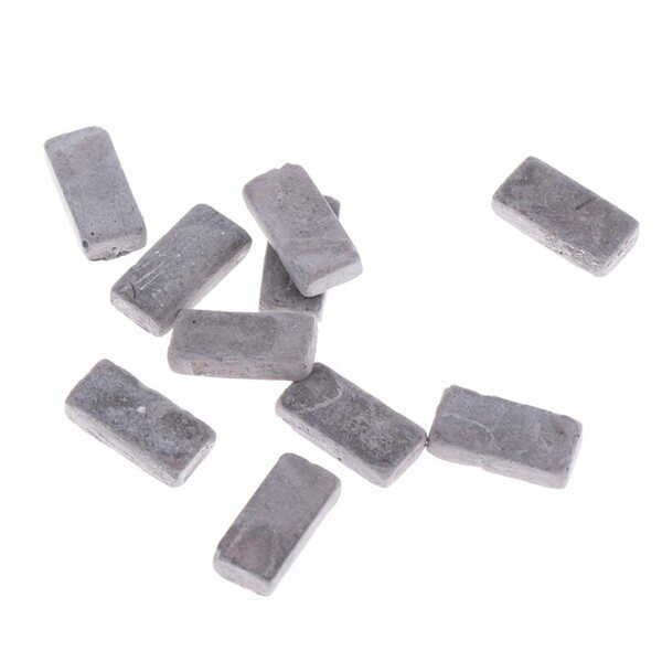 Miniaturen 10 stuks poppenhuisdecoraties 1:12 in natuurlijk gips