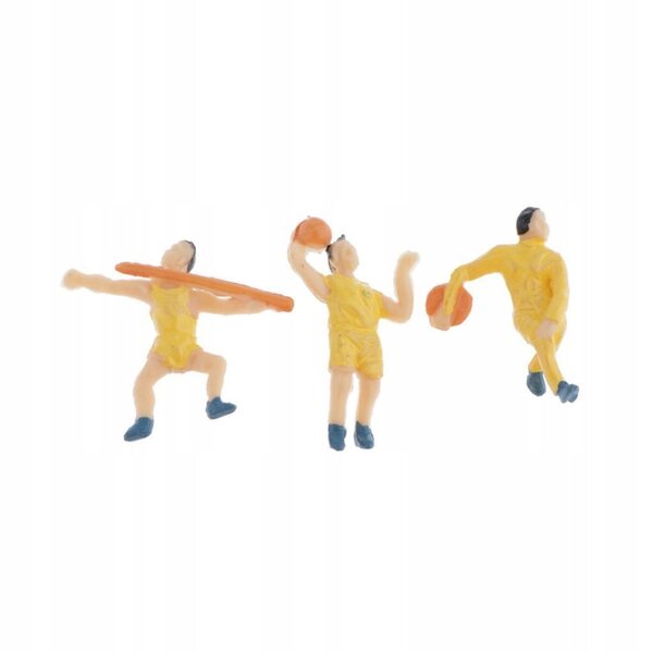 Комплект от 12 рисувани спортни фигурки 1:43 и 1:75 за моделиране и декорации