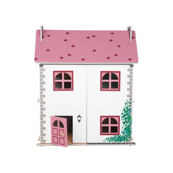 Casa delle bambole in legno Playtive XXL 105 cm con tetto rimovibile, per bambini 3+