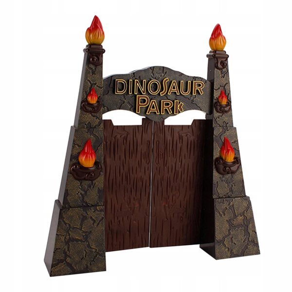 Decorazione Porta Parco Dinosauri in PVC per Ambienti Tematici e Compleanni