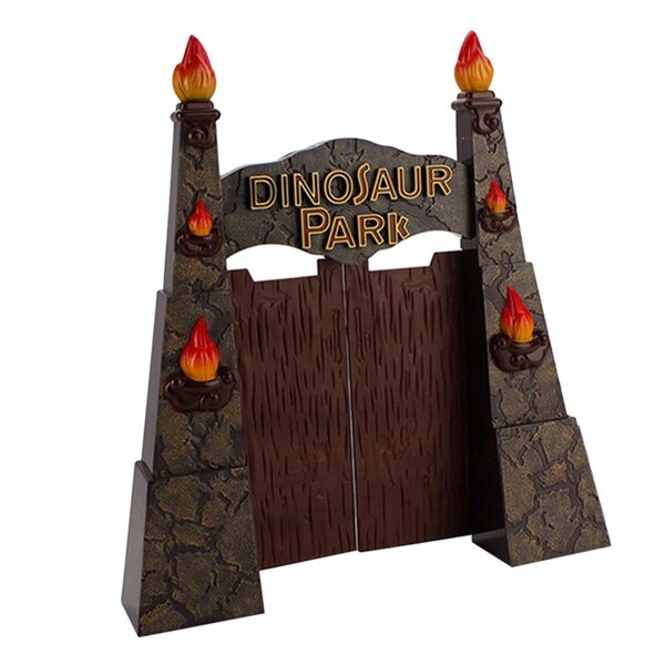 Decorazione Porta Parco Dinosauri in PVC per Ambienti Tematici e Compleanni