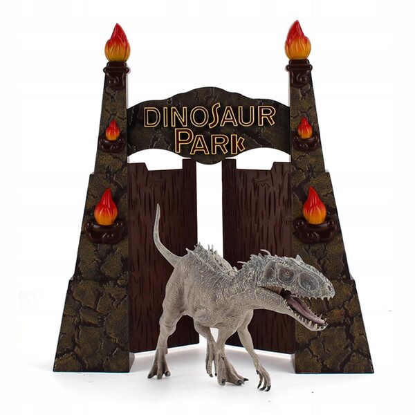 Decorazione Porta Parco Dinosauri in PVC per Ambienti Tematici e Compleanni