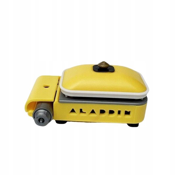 Mini domek dla lalek BBQ Grill Miniaturowy 1/6 1/12 Zagraj w zabawkowe rekwizyty Żółty prostokąt
