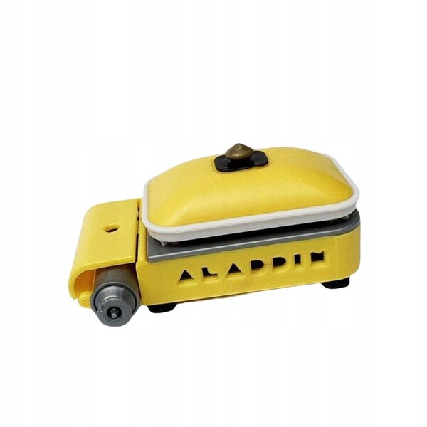 Mini domek dla lalek BBQ Grill Miniaturowy 1/6 1/12 Zagraj w zabawkowe rekwizyty Żółty prostokąt