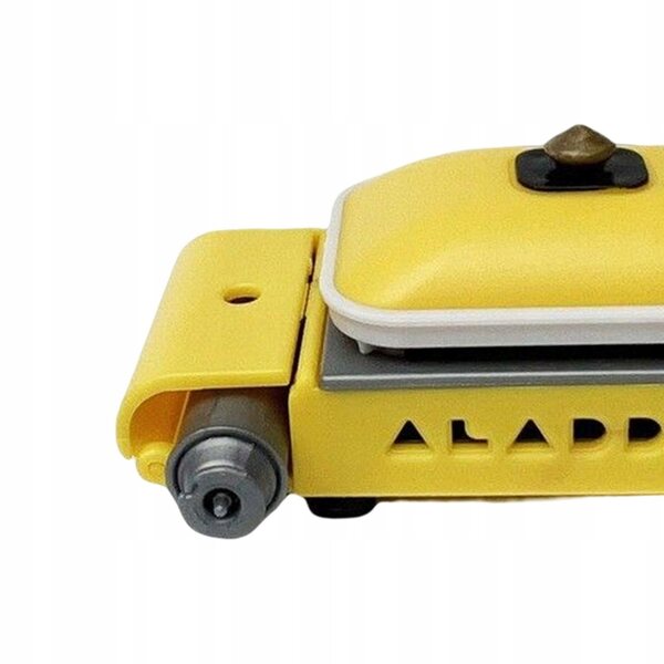 Mini domek dla lalek BBQ Grill Miniaturowy 1/6 1/12 Zagraj w zabawkowe rekwizyty Żółty prostokąt