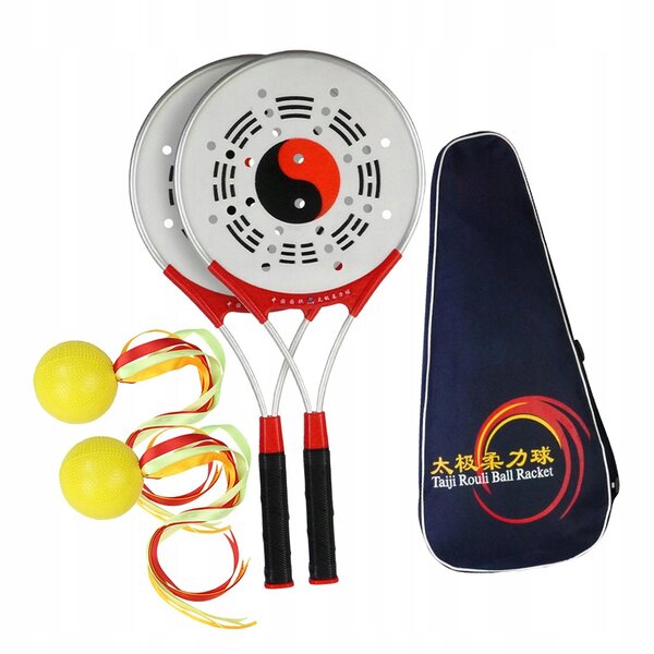 Set di racchette e palline Tai Wing Chun Wushu per esercizi e salute