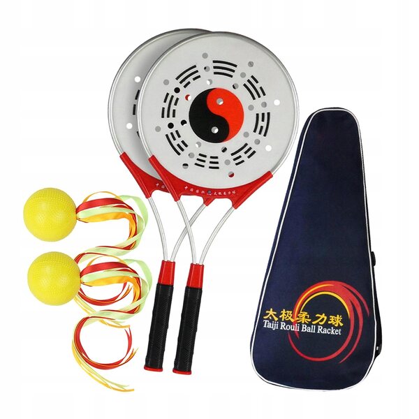 Set di racchette e palline Tai Wing Chun Wushu per esercizi e salute