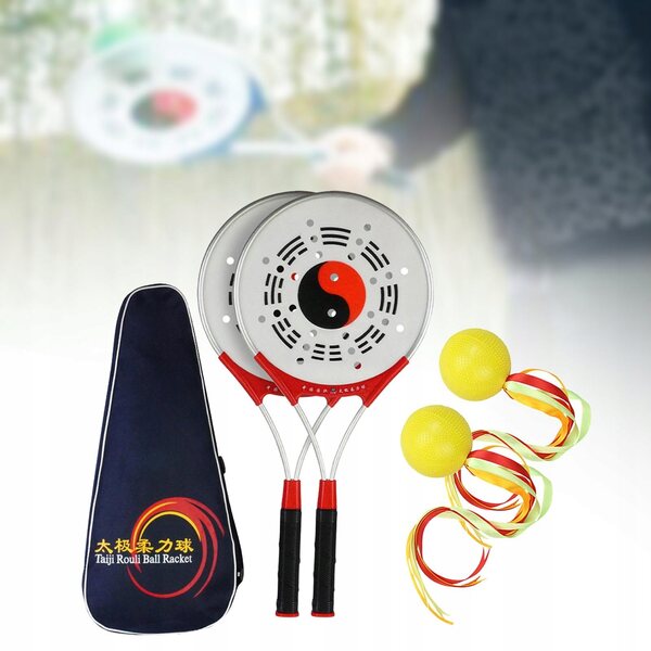 Set di racchette e palline Tai Wing Chun Wushu per esercizi e salute