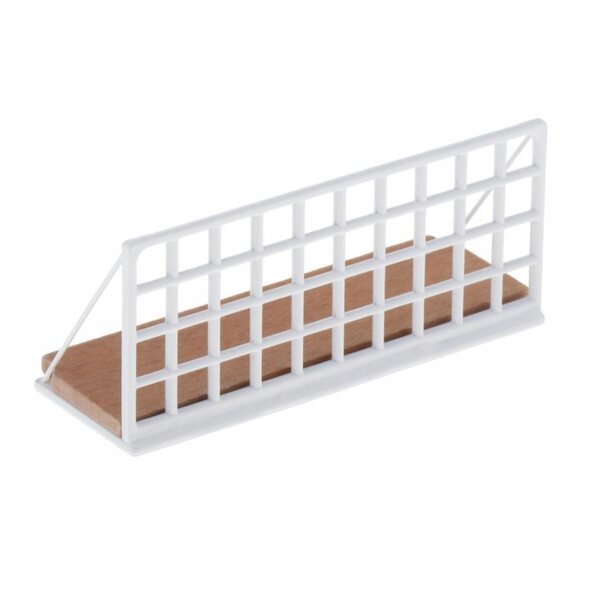 1:12 Mini-Metallregal für Puppenhaus-Dekorationszubehör