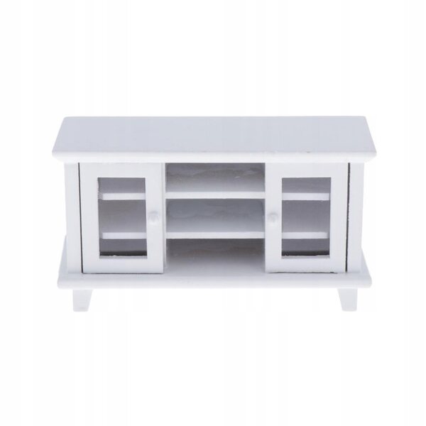 Cottage per bambole in legno 1:12 con mobili e accessori realistici
