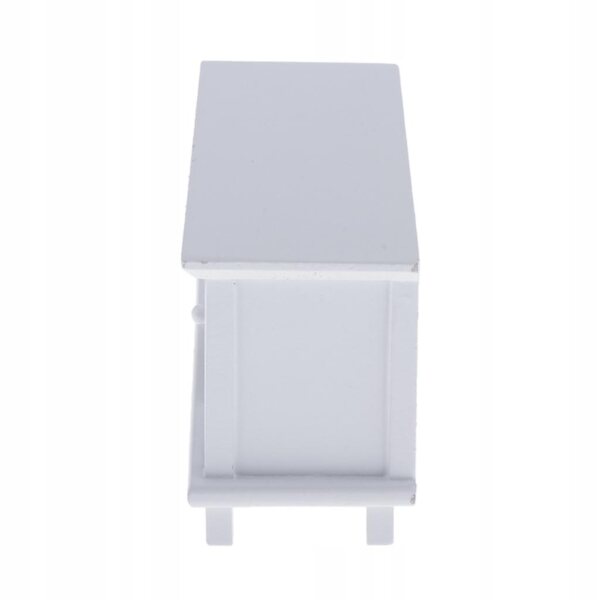 Cottage per bambole in legno 1:12 con mobili e accessori realistici
