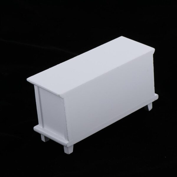Cottage per bambole in legno 1:12 con mobili e accessori realistici