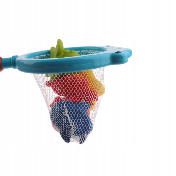 Lot de 6 jouets de bain animaux en bois multicolores pour enfants