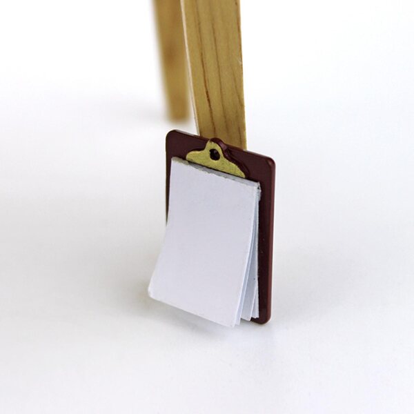 Mini-Papierschowek für Puppenhaus, kreatives Einrichtungszubehör 1,8x2,1 cm
