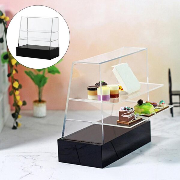 Küchenmöbel für Puppenhäuser im Maßstab 1:12 und 1:6 mit süßer Vitrine