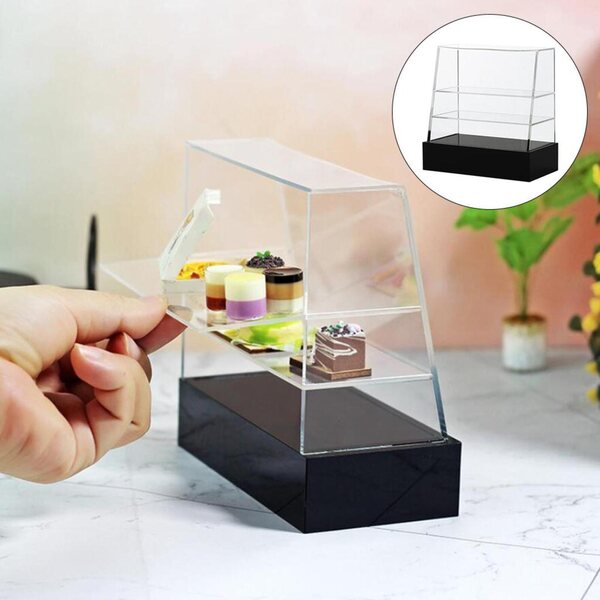 Küchenmöbel für Puppenhäuser im Maßstab 1:12 und 1:6 mit süßer Vitrine