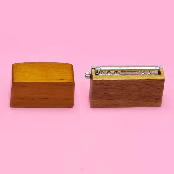 Radio in scala 1:12 per casa delle bambole, accessorio in legno ecologico