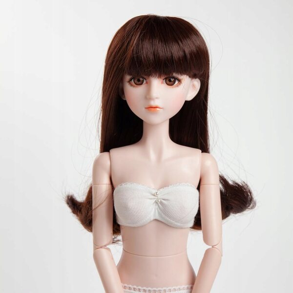 16 Zoll lange lockige Peruca für 1/4 BJD-Puppen mit hitzebeständigem Haar