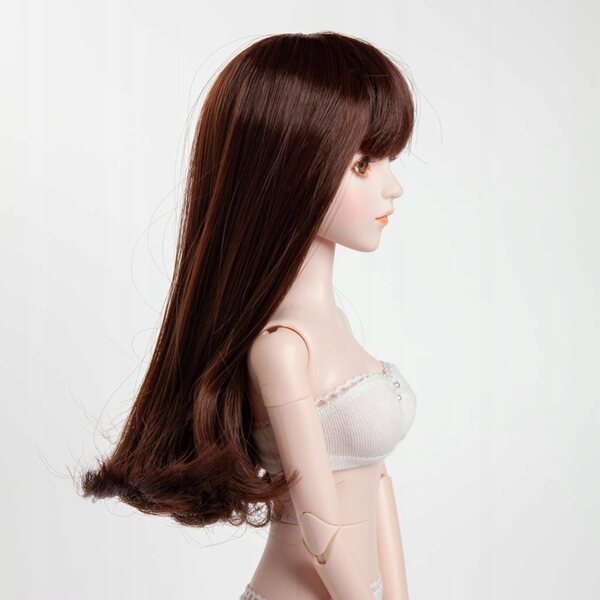 16 Zoll lange lockige Peruca für 1/4 BJD-Puppen mit hitzebeständigem Haar