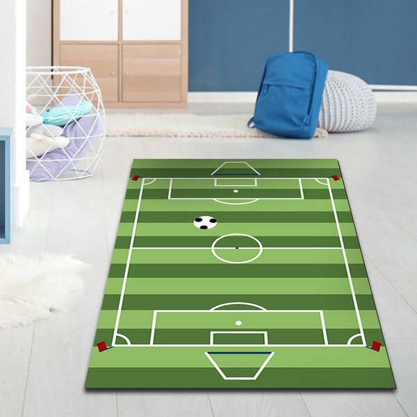 Tappeto sportivo antiscivolo per bambini ideale per camera e soggiorno 60x90 cm