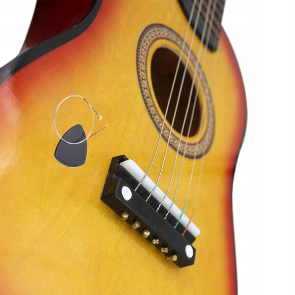 23 Zoll 6-saitige Akustikgitarre für Kinder – pädagogische Mini-Gitarre