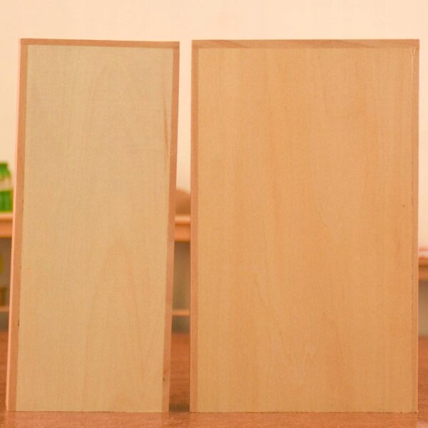 1:12 Holzregal für Puppenhaus, realistische Miniaturmöbel
