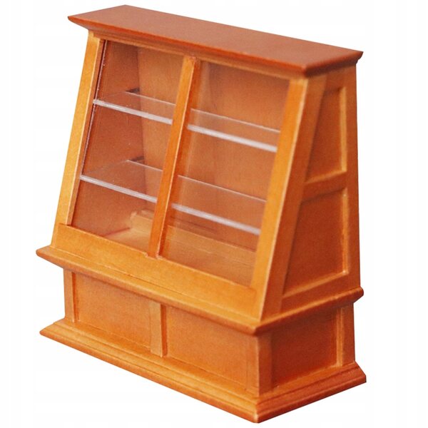Miniatura di Mobiletto in Legno per Dolci per Casa delle Bambole 1:12