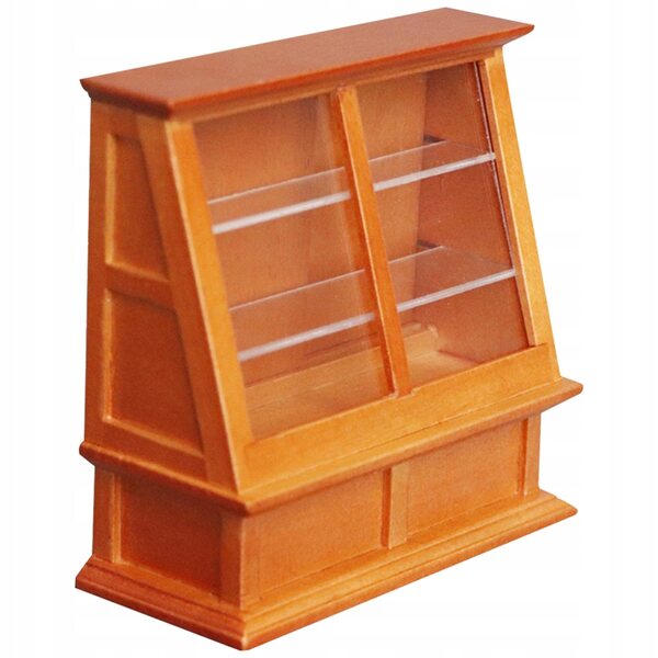 Miniatura di Mobiletto in Legno per Dolci per Casa delle Bambole 1:12