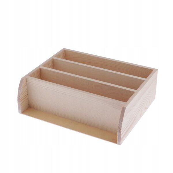 1/6 Schuhregal aus Holz für KingLine Puppenhaus 25x7,5x20 cm