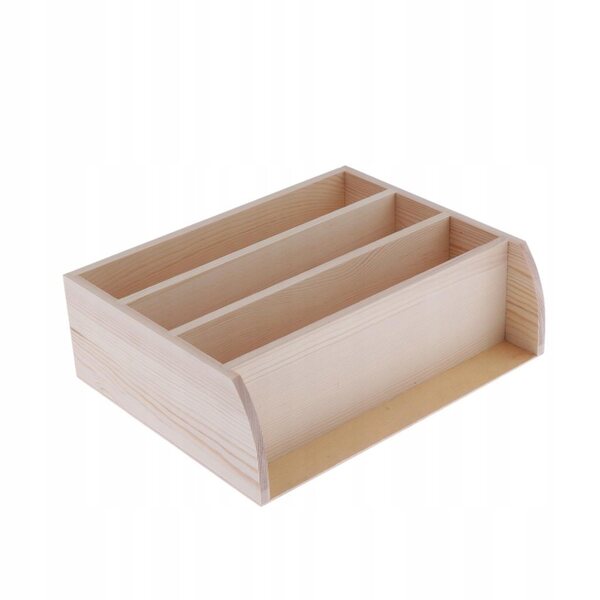 1/6 Schuhregal aus Holz für KingLine Puppenhaus 25x7,5x20 cm