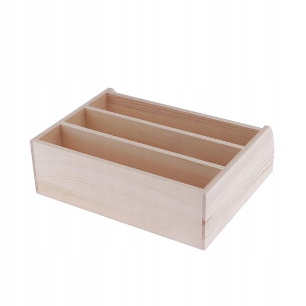 1/6 Schuhregal aus Holz für KingLine Puppenhaus 25x7,5x20 cm