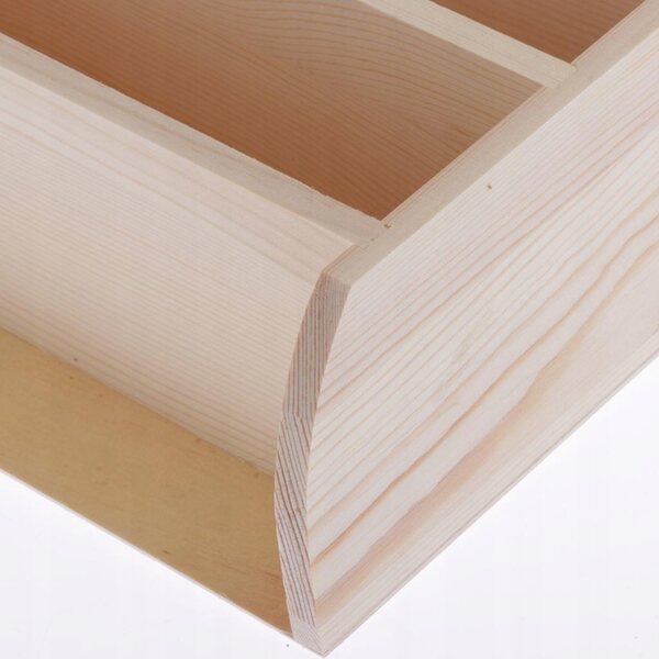 1/6 Schuhregal aus Holz für KingLine Puppenhaus 25x7,5x20 cm