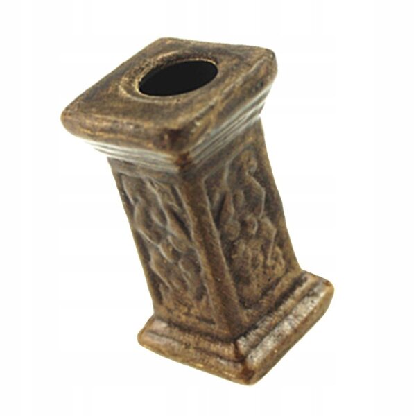 Cottage per bambole Miniatura Colonna Retro in Ceramica Marrone per Decorazione DIY