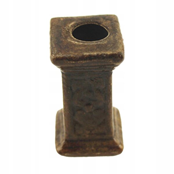 Cottage per bambole Miniatura Colonna Retro in Ceramica Marrone per Decorazione DIY