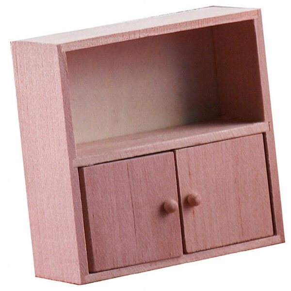 Modernes Holzmöbelmodell 1:12 für Puppenhäuser und Miniaturen