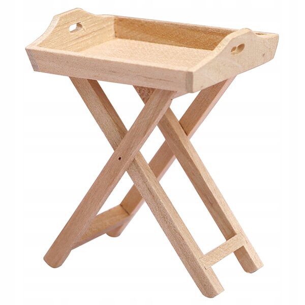 Wood Snack Desserts Rack 1:12 diy Dekoracja Doll House do zabawy w udawanie