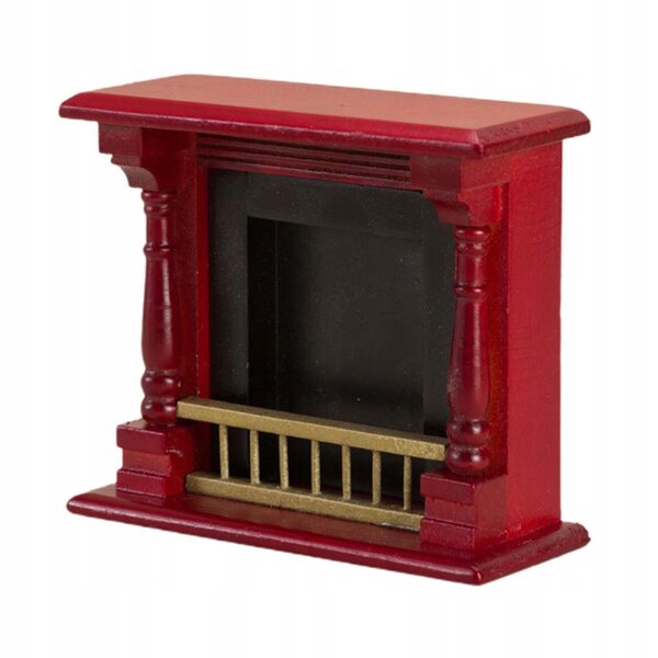 Modello Miniatura Camino in Legno 1:12 per Casa delle Bambole Decorazione