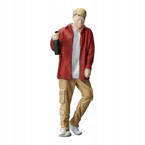 Figurine Miniature 1:64 Persone Resinati per Diorami e Micro Paesaggi
